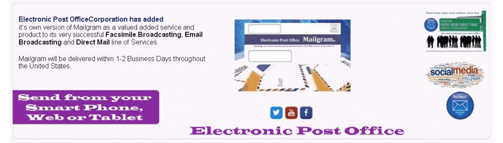 Electronic Post Office-Mailgram