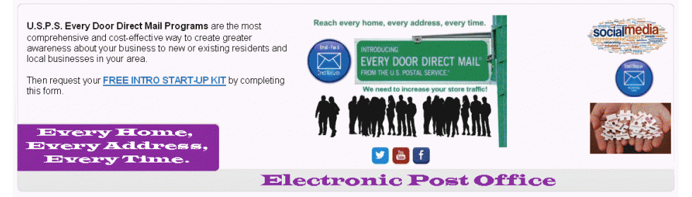 Electronic Post Office - U.S.P.S. Every Door Direct Sales