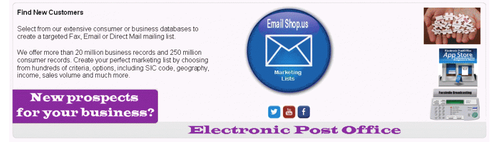 Electronic Post Office-Database Management